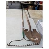RAKE AND SHOVEL