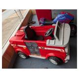 MARSHALL FIRETRUCK *NEEDS BATTERY/ CHARGER