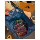 BAG OF MARDI GRAS BEADS