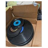 BOX OF 35s AND 45s