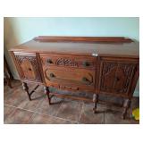 VINTAGE WOODEN SIDEBOARD