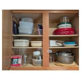 CABINET FULL OF DISHES