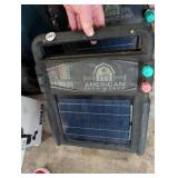 SOLAR POWERED LIVESTOCK FENCE CONTROLLER