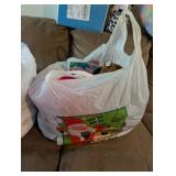 BAG OF CROCHET ITEMS PLUS