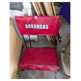 2 RAZORBACK STADIUM CHAIRS