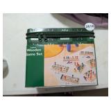 7pc WOODEN GAME SET