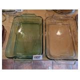 (2) ANCHOR CASSEROLE DISHES