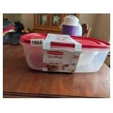 36pc RUBBERMAID FOOD STORAGE SET *NEW