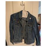 CHRISTOPHER AND BANKS JEAN JACKET SIZE M