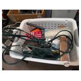 BASKET OF TOOLS/  HARDWARE