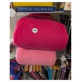 2 ROLLS OF FLEECE TYPE FABRIC