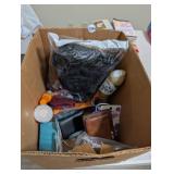 BOX OF HOME HEALTH GOODIES