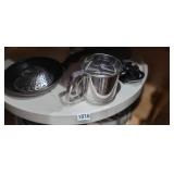STEAMER BASKET, PAN, CORD, PLUS