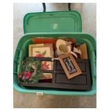 TOTE FULL OF CHRISTMAS GOODIES