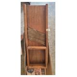 VINTAGE WOODEN CABBAGE/ SLAW CUTTER