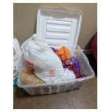 TOTE FULL OF CHRISTMAS GOODIES