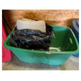 TOTE WITH SLEEPING BAG AND HEATED BLANKET *NO CORD
