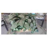 ARTIFICIAL PLANT IN WOVEN BASKET DECOR