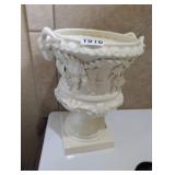 PLANTER WITH RAMS HEAD HANDLES