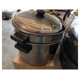 DOUBLE BOILER STEAMER/ STRAINER POT