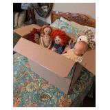 BOX OF DOLLS