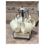 TEA CUP AND SAUCER RACK