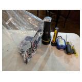 FLASHLIGHTS, TOOLS, BATTERIES LOT
