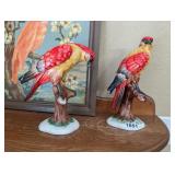 (2) BIRD DECOR *MADE IN ITALY