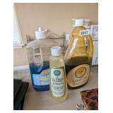 3 HALF BOTTLES OF LAMP OIL