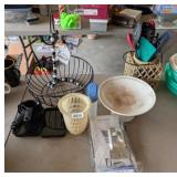 BANANA BASKET, UTENCILS, MEASURING CUPS, PLUS