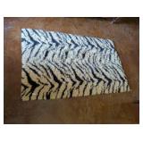 2X5 ZEBRA RUG