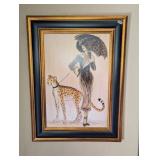 LARGE CHEETAH WALL DECOR