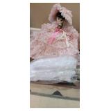 VINTAGE DOLL AND VEIL