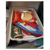 TOTE FULL OF CHRISTMAS GOODIES