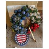 WREATH, PLATES, PLUS