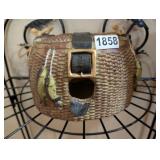 FISHING BASKET BIRDHOUSE