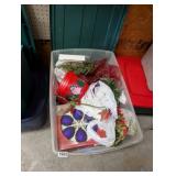 TOTE FULL OF CHRISTMAS GOODIES