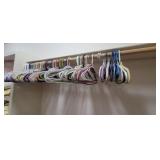 LOT FULL OF PLASTIC HANGERS