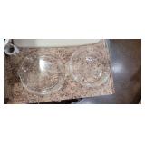 2 PYREX PIE PLATES