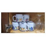 (8) ONEIDA COFFEE MUGS