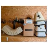 DOWNSPOUT ELBOW, FAUCET COVERS, BOX OF SEALS