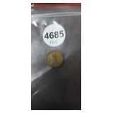 1919 WHEAT PENNY