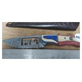 MHS CUTLERY HAND HONED KNIFE WITH SHEATH