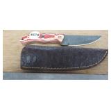 MHS CUTLERY HAND HONED KNIFE WITH SHEATH