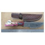 MHS CUTLERY HAND HONED KNIFE WITH SHEATH
