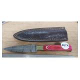MHS CUTLERY HAND HONED KNIFE WITH SHEATH