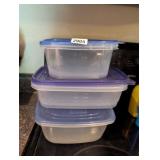 3 FOOD STORAGE CONTAINERS