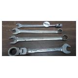 (3) SNAP-ON AND 1 GEARWRENCH