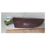 MHS CUTLERY HAND HONED KNIFE WITH SHEATH
