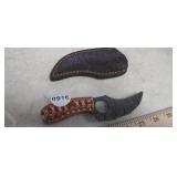 MHS CUTLERY HAND HONED KNIFE WITH SHEATH